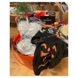 Trick Or Treat Bucket, Spider Web, Pet Tee-Shirt