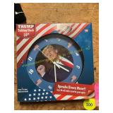 Trump 10in Talking Clock