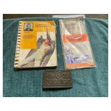 Colt Revolvers Buckle, Rifle Book, Etc