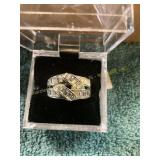 Unverified Vin. Size 11 Baguette Ring