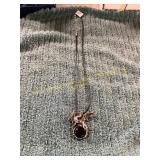 20in Winged Dragon Pendant Necklace