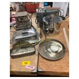Vintage Zapper?, Ice Bucket, Pans, Etc