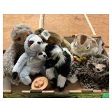 7ct Zoo Animal Plushies
