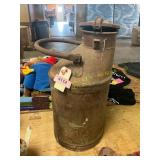 Antique Metal Milk Can