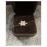 Unverified 1ct Size 8 Engagement Ring