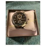 Unverified Mens Chronograph Subdial Earrings
