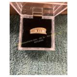 Unverified Baguette Size 7 Cocktail Ring