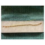 Unverified 8in Rope Vintage Bracelet