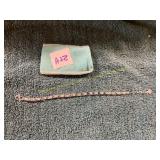 Unverified .925 Sterling Silver Bracelet