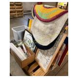 Rugs, Pictures, Baskets, Etc