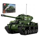 Reobrix M4A3E8 Sherman Tank Set 836 Pcs