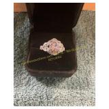 Unverified Size 10 Brilliant Cut Engagement Ring