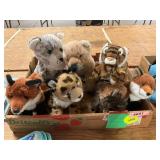 7ct Wildlife Plushies