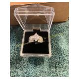 Unverified Size 7.5 Marquee + Baguette Ring
