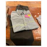 Dockers 38x32 Pants, XXL Long Sleeve Button Down
