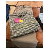 Mens XL Button Down + 38x32 Dockers Khakis