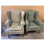 2 ct. upholstered chairs