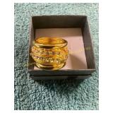 Unverified Art Deco Size 7.5 Cocktail Ring