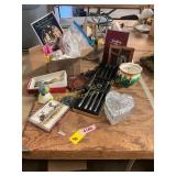 Knives, Trinkets, Candy Dish, Etc