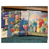 5ct Vintage LE Comic Books