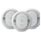 Kidde 3-Pack Smoke Detector, 10-Year Battery