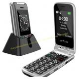 artfone G6 Pro Red 4G LTE Flip Phone Unlocked
