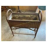 Wicker planter