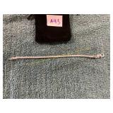 Unverified .925 Sterling Silver Bracelet
