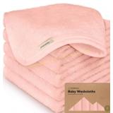 2ct. 6-Pack Baby Washcloths, Soft, 10x10, Bamboo