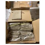 50ct. Burlap Pouch W/Drawstring