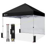 CROWN SHADES 8x8 Pop Up Canopy   Black