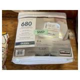 Kirkland 100% Cotton 680 TC Queen Sheets