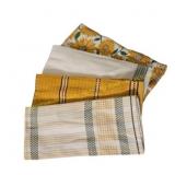 Kitchen Towels Set of 8, Organic Cotton, 18x28