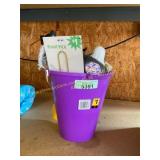 Halloween bubble machine with spiders and plant pi