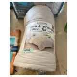 Berkshire Blanket Herringbone Queen Beige
