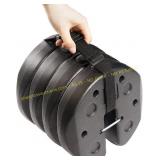 ABCCANOPY Tent Weight Plates 27lb 4-Pack
