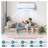 Fuji 12000 BTU Ductless AC/Heat Pump