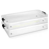 HOMZ 60 Qt Underbed Storage Bin w/Lid (2)