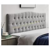Tufted Dorm Headboard, Queen (38-50")
