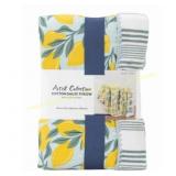 Berkshire Home Gauze Throw - Blue Lemons