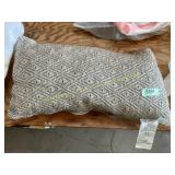 Oeko Tex throw pillow