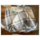 Queen grey blanket