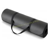 Amazon Basics Thick Yoga Mat with Strap