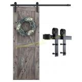 SMARTSTANDARD 5.5 ft Barn Door Kit - 33" door