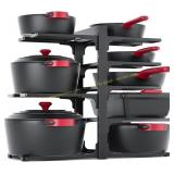 MUDEELA 8-Tier Pans Organizer under Cabinet