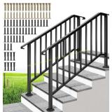 VIVOHOME 2-Pack Galvanized Hand Rails ?complete?