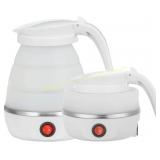 Travel Kettle Foldable Portable Kettle (White)
