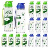 20 Pieces Golf Water Bottles, 17 oz, 2 Styles
