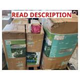 Assortment of pool products