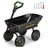 VIVOHOME 660lbs Wheelbarrow Cart with Handle